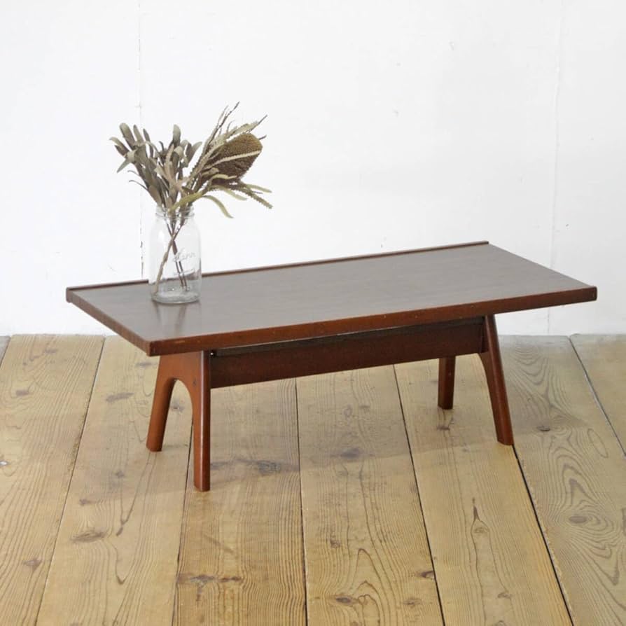 Amazon.co.jp: レトロローテーブルセンーテーブル座卓机デコラ