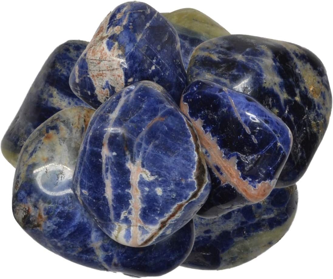 Hypnotic Gems Materials: 1/2 lb Smokey Quartz Tumbled Stones - Grade 2 - XXLarge - 1.75" to 2.5" Avg. - Bulk Natural Rocks Polished Gemstone Supplies for Wicca, Reiki, Energy Crystal Healing
