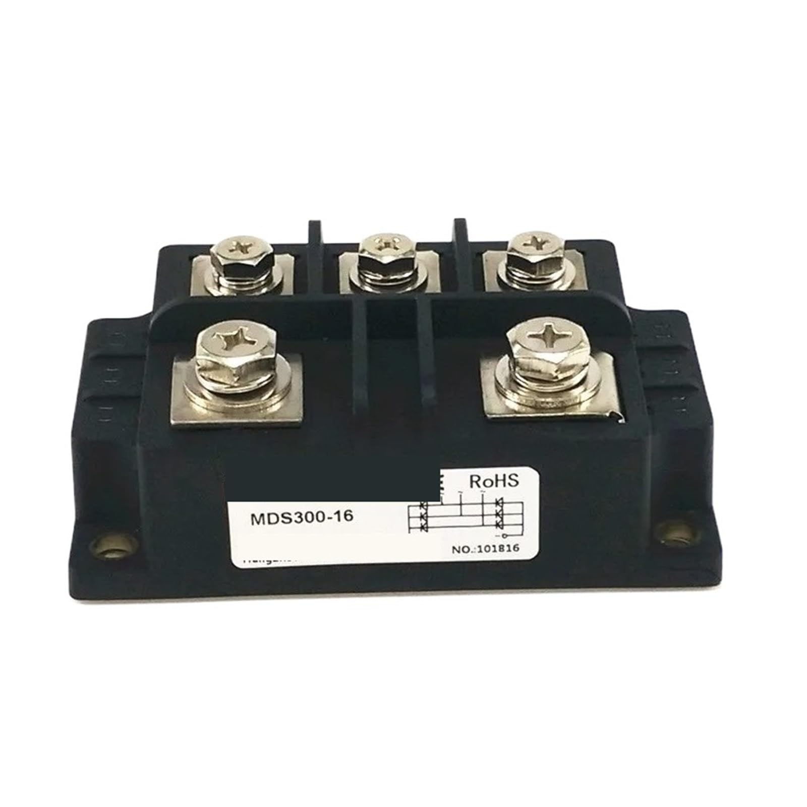 YMUGUEGH 5PCS Power Module 300A 1600V MDS300-16 MDS300A1600V Bridge Three Phase Rectifier
