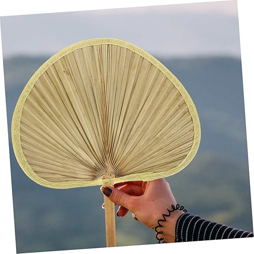 Miniatura 7 de LIFKOME Abanicos asiáticos de decoración para decoración del hogar, boda, decoración africana, ventilador de mano para sala de estar, ventilador de