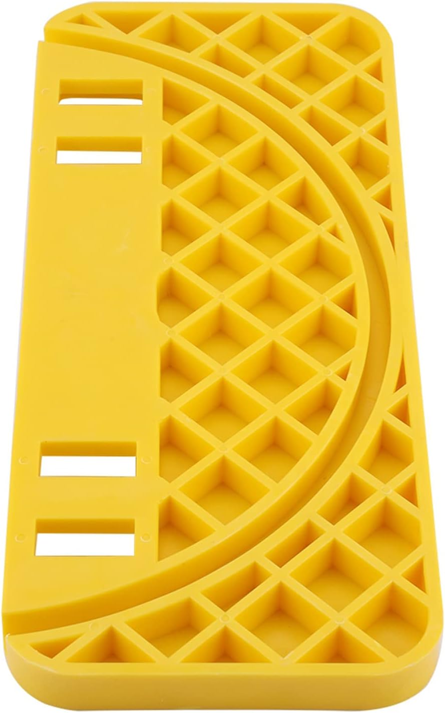 Beekeeping Hive Scraper Tool ABS Beekeeper Flat Equipment Nest Box Tool Honey for Bucket Beehive Frame Holder Shelf Yellow Color
