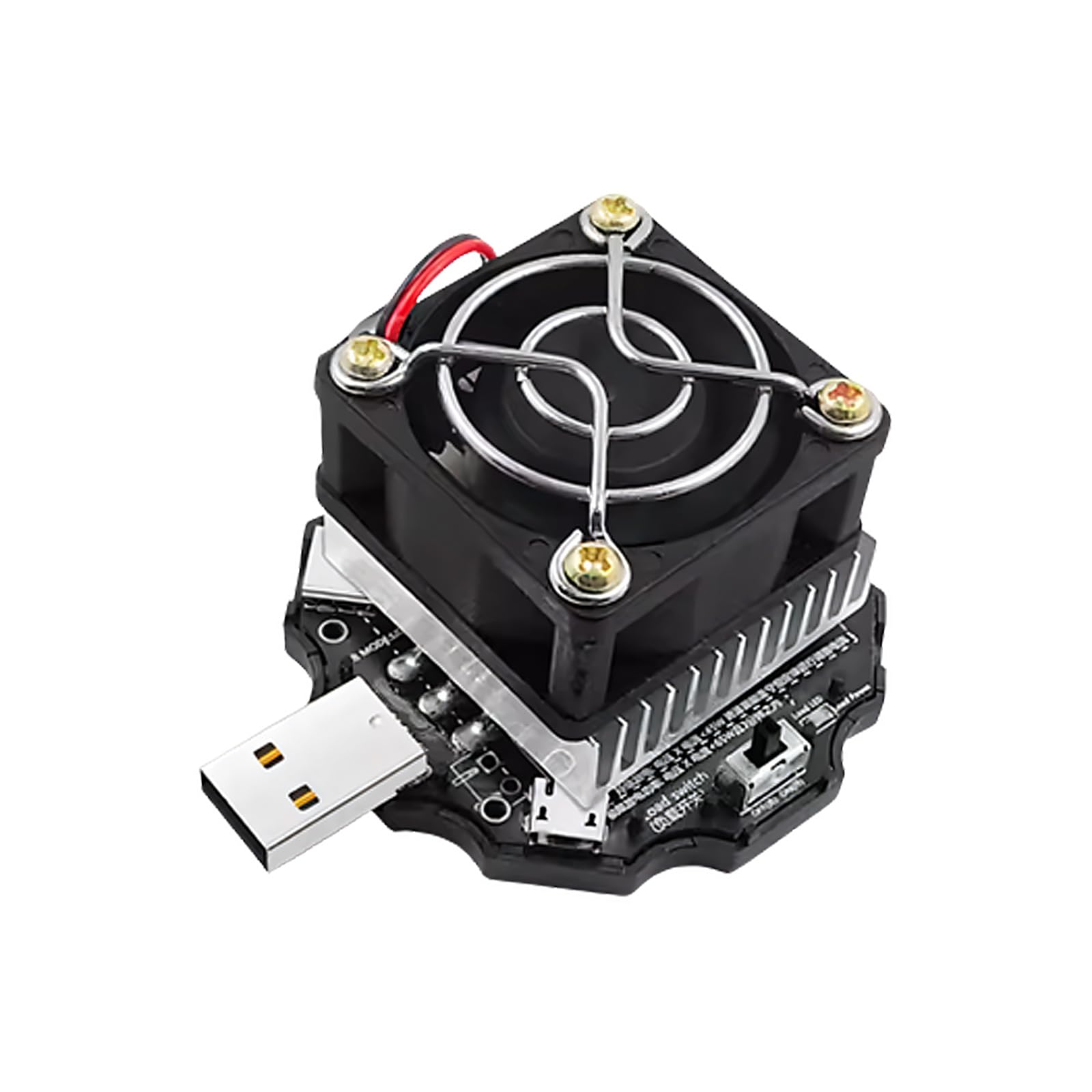 Kalttoy 65W Adjustable Usb Discharge Load For Power Supply Testing Featuring Cooling Fan High Precisions Constant Current Discharge Load