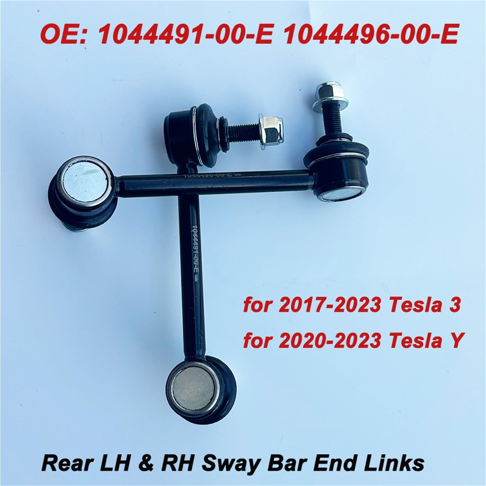 zestaw stabilizatora Stabilizator Zawieszenia, Łącznik Końcowy Drążka Stabilizatora, Pasuje Do Modelu 3, Modelu Y 1044491-00-E 1044496-00-E 104449100E 104449600E Stabilizatory Poprzeczne