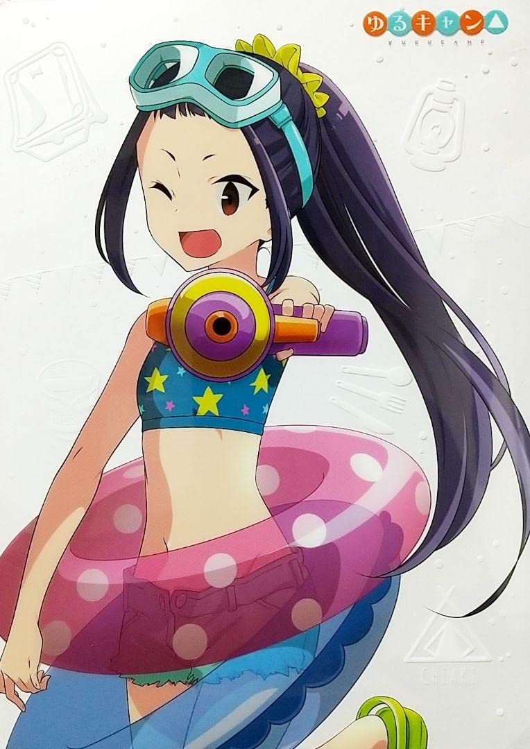 Amazon.co.jp: ゆるキャン△ なつキャンver. 水着5枚セット A4クリア