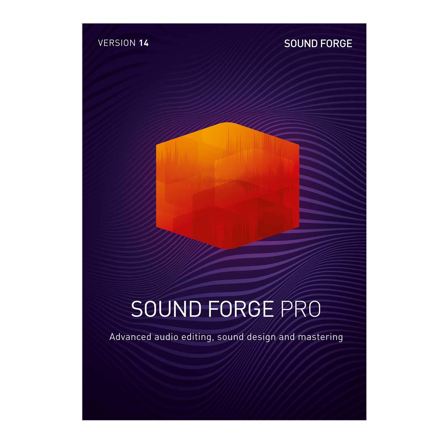 SOUND FORGE Pro – Version 14 – Audio Editing, Recording, Restauration und Mastering. | Pro | PC | PC Aktivierungscode per Email