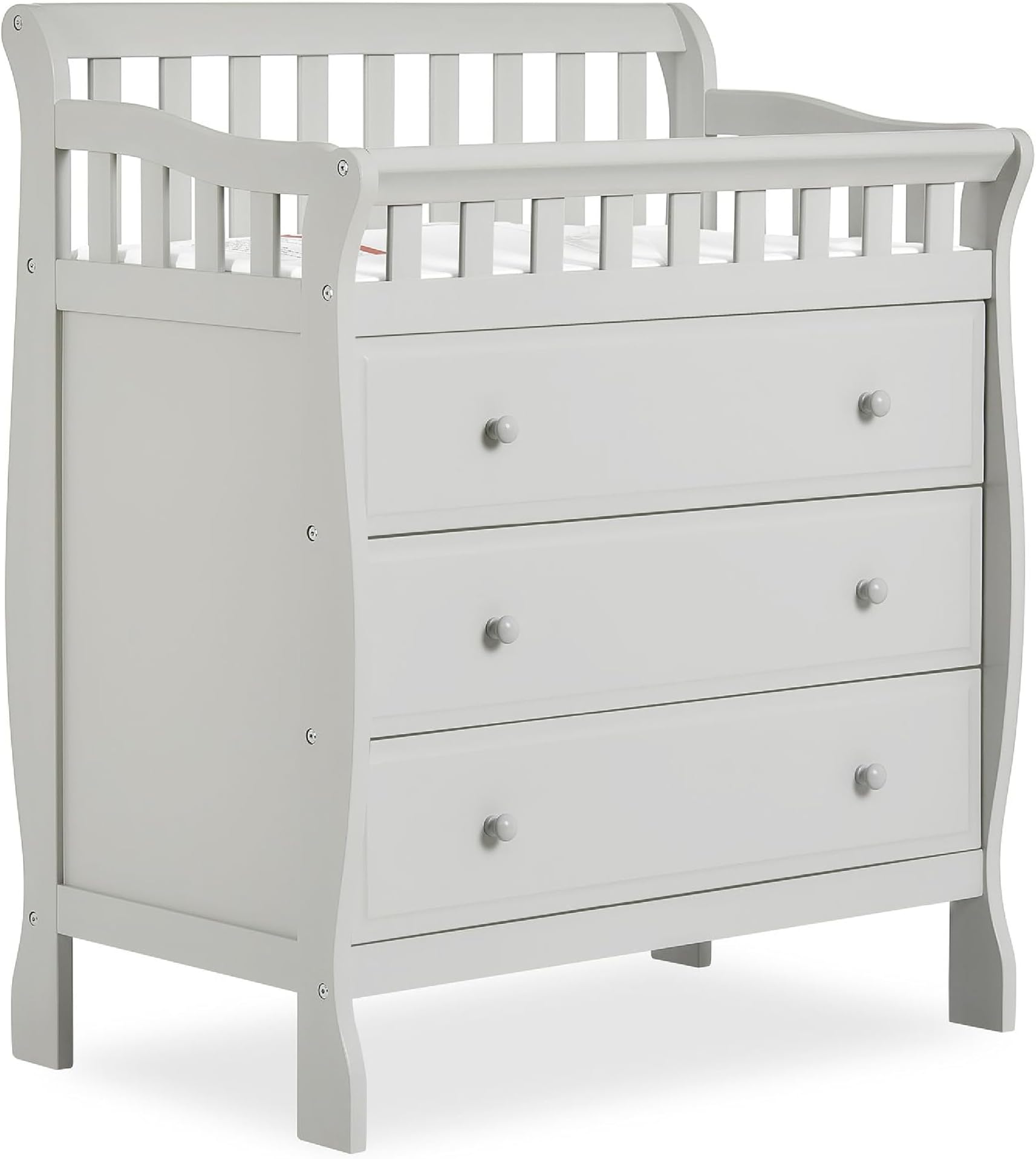 Dream On Me Marcus Changing Table And Dresser In Grey