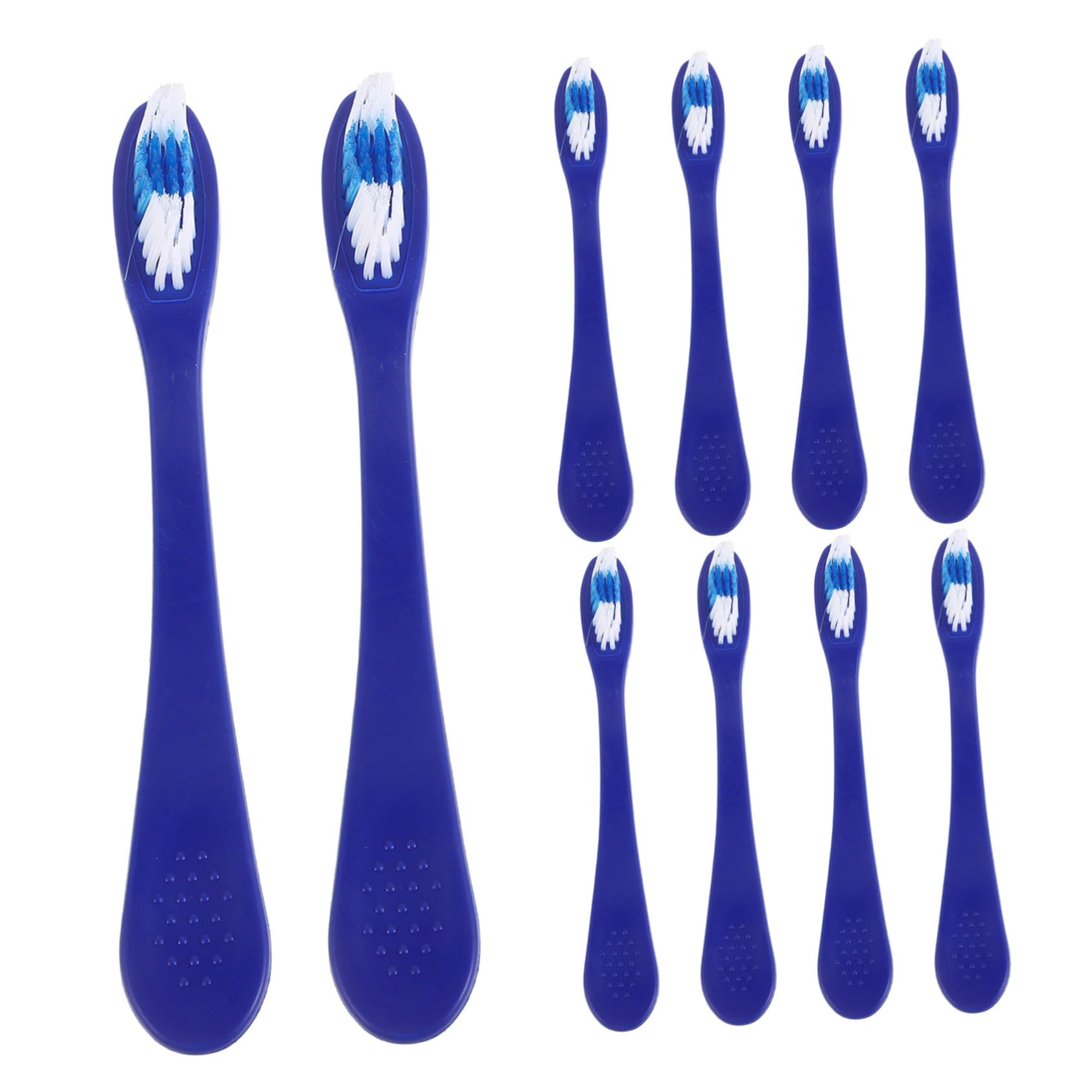 WOFASHPURET 10pcs Security Toothbrushes with Short Handle for Oral Cleaning Hospitals and Prisons Design for Use Portable and Easy for Caregivers Bristle Cleaning