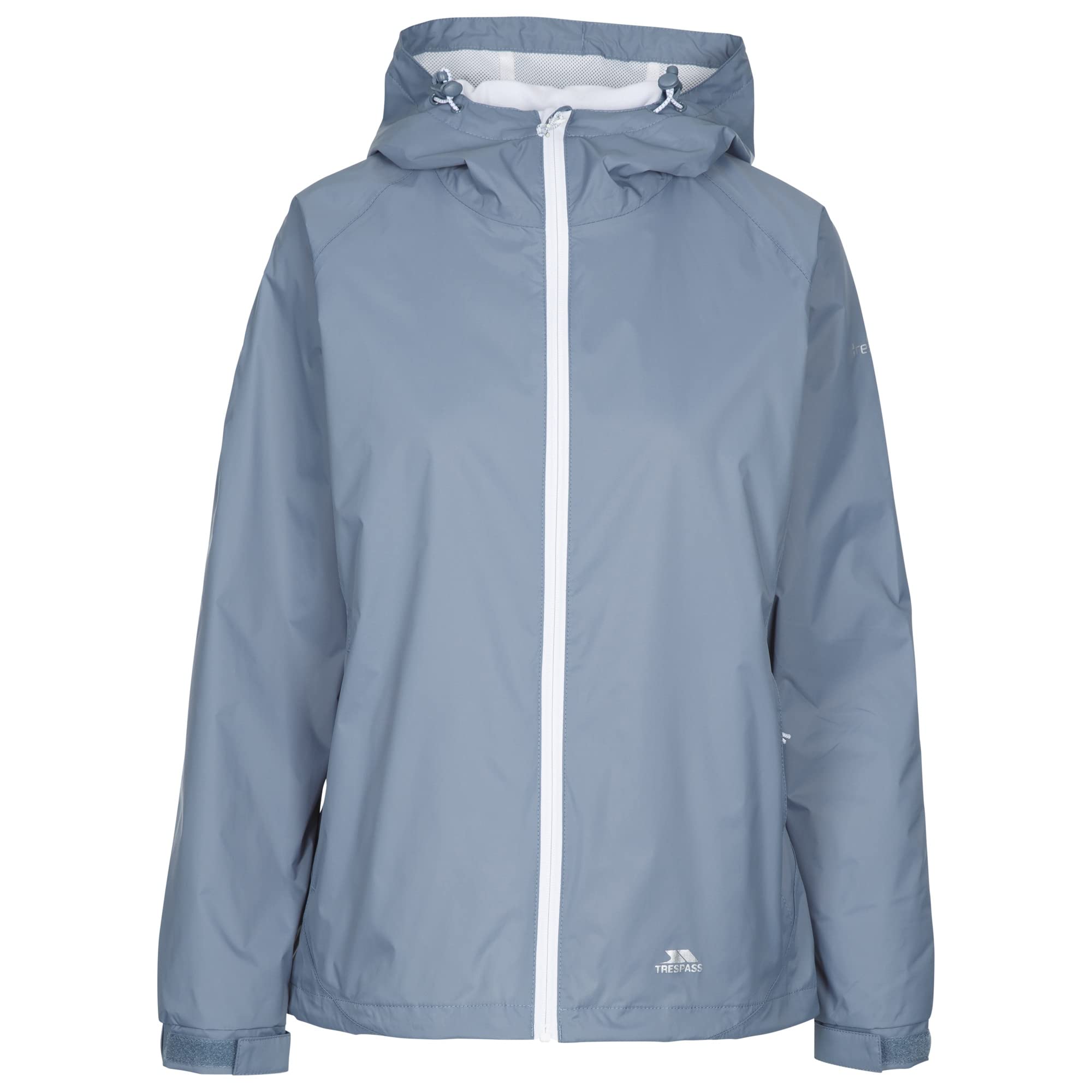 Trespass Women's Pewter Grey / Tayah Ii Waterproof Shell Jacket (L) (Pewter Grey)