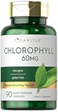 Carlyle Chlorophyll Pills | 90 Capsules | Naturally Occurring Pigment | Chlorophyll Concentrate Supplement | Non-GMO, Gluten Free Complex