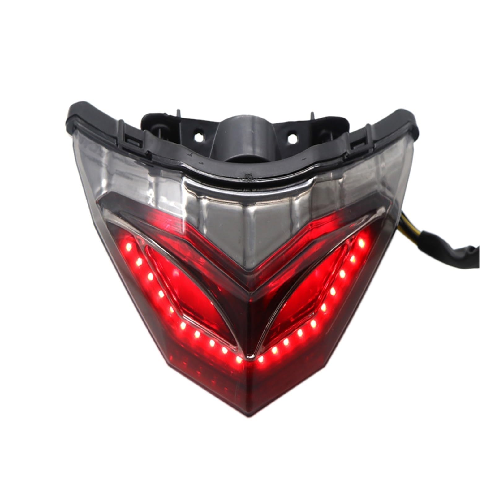Indicateurs moto arrière LED avec clignotants intégrés pour EX300 Z250 - 5