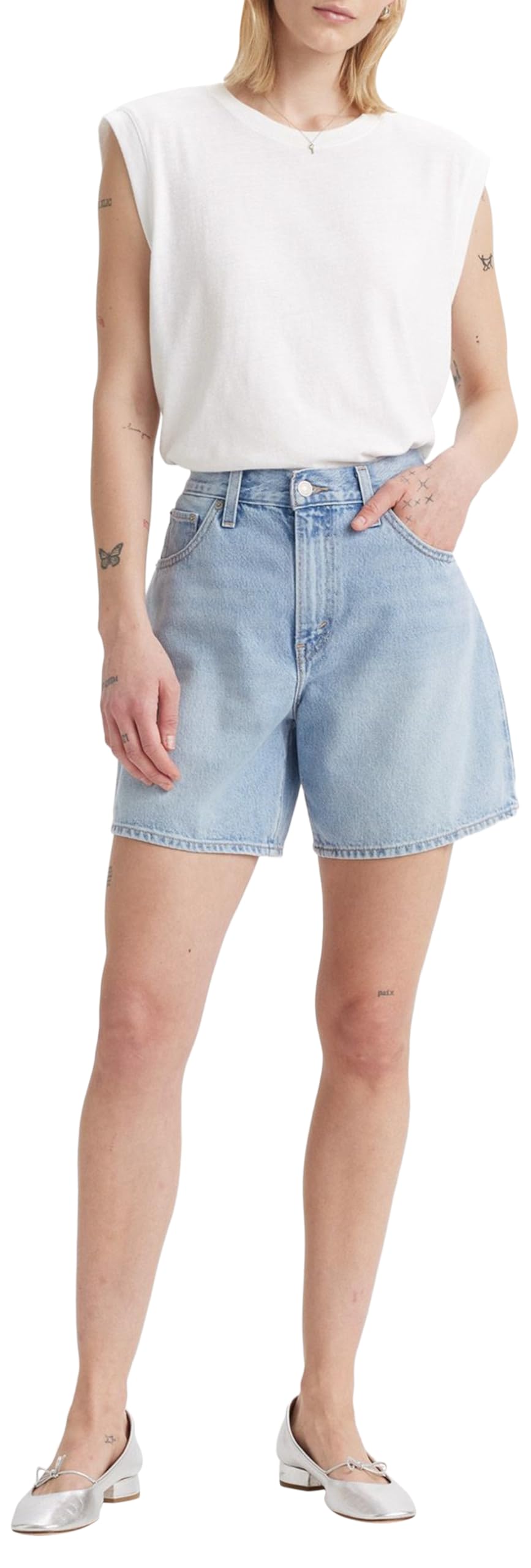 Levi's High Baggy Short - Shorty Kobiety