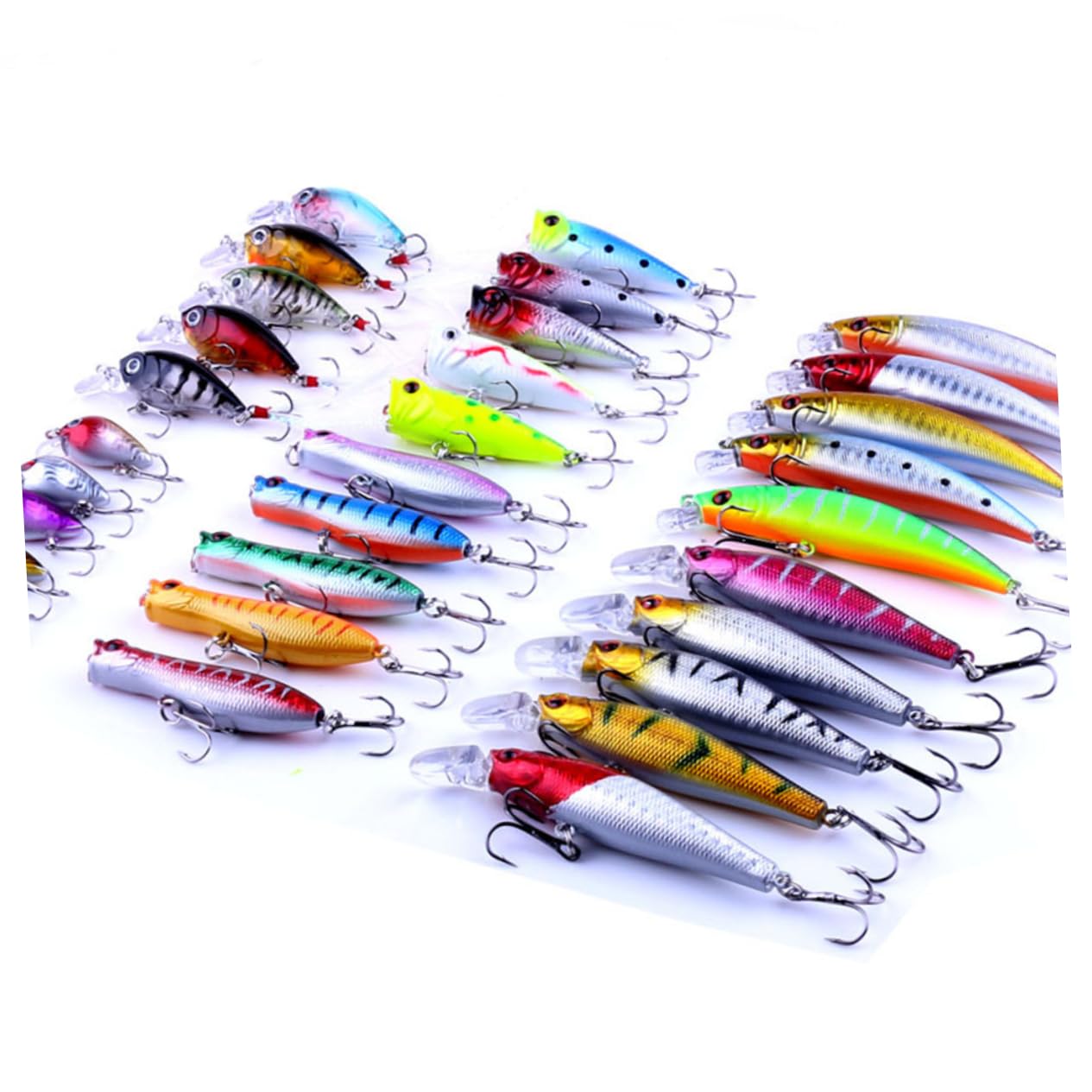 Leurres de Pêche en Métal Forme Poisson 6 Spécifications 30 Ambiance Noël