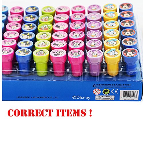 Disney 821363PLM Mickey Mouse And Friends 10 Self Inking Stampers Party Favors thumb #2