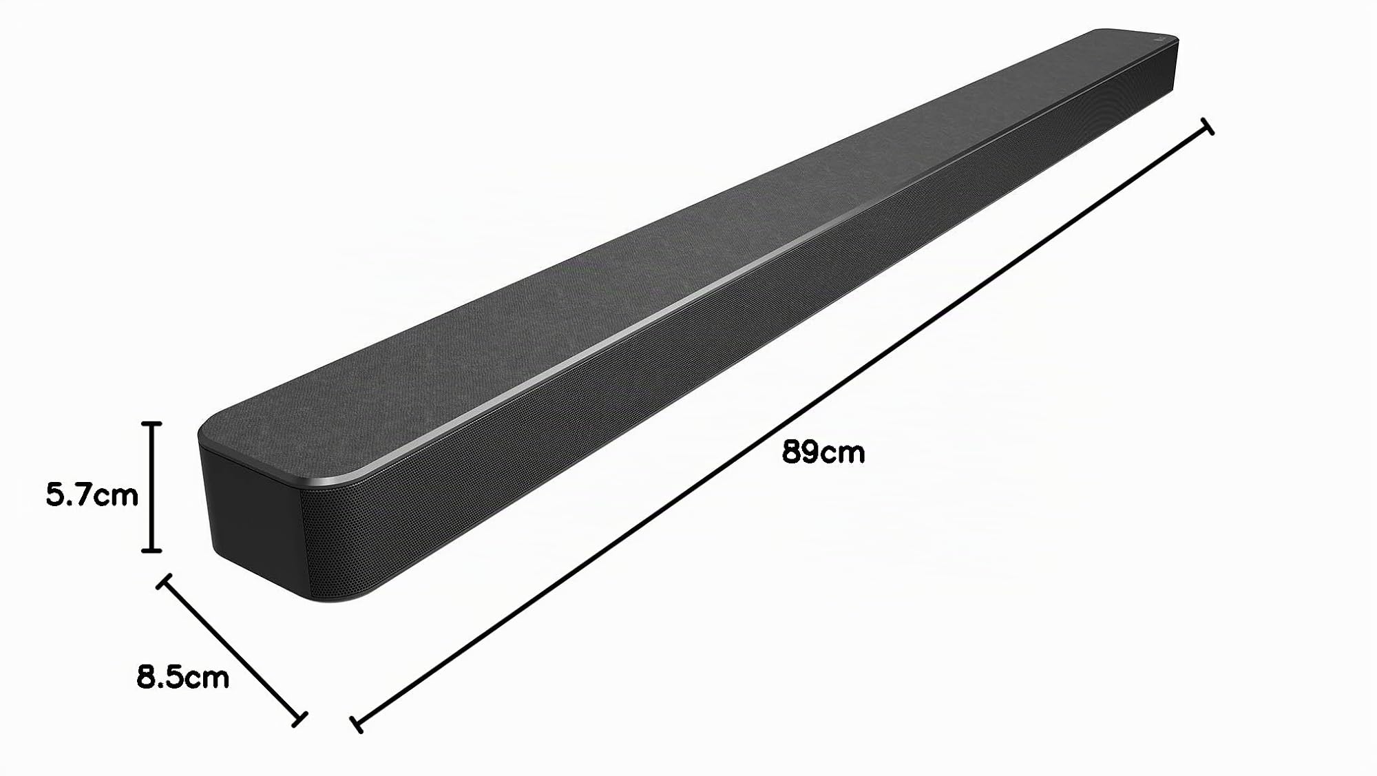 LG SN4 Soundbar TV Bluetooth 300W 2.1 Canali con Subwoofer Wireless, Tecnologia DTS Virtual:X, Dolby Digital, AI Sound Pro, Ingresso Ottico, USB, HDMI, Nero