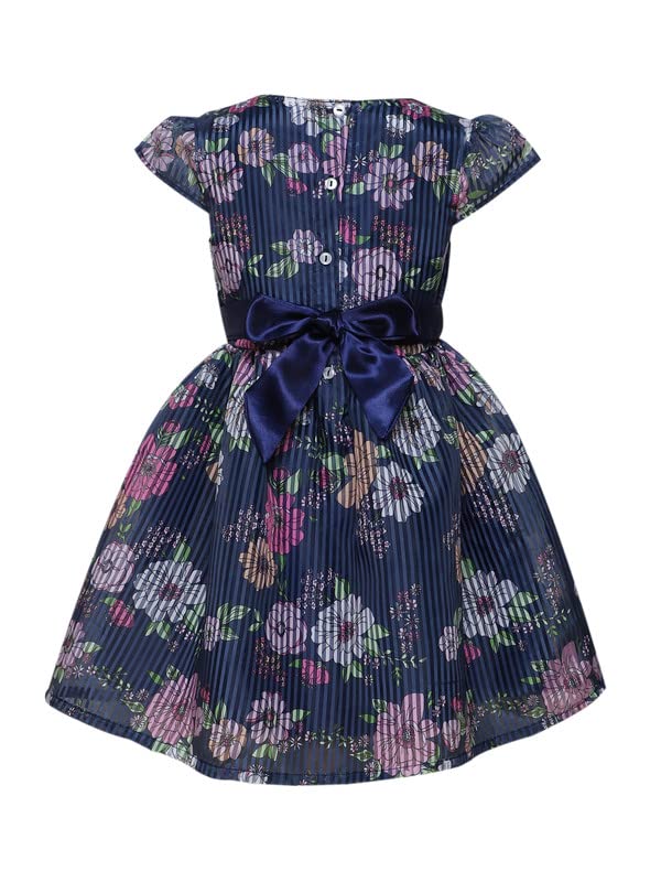 Image of Funshine Girls Spring Summer Casual Dress for Kids | Soft Breathable Comfortable Everyday Wear for Play School Outings Birthday Parties & Family Occasions | Stylish Lightweight Trendy Outfit