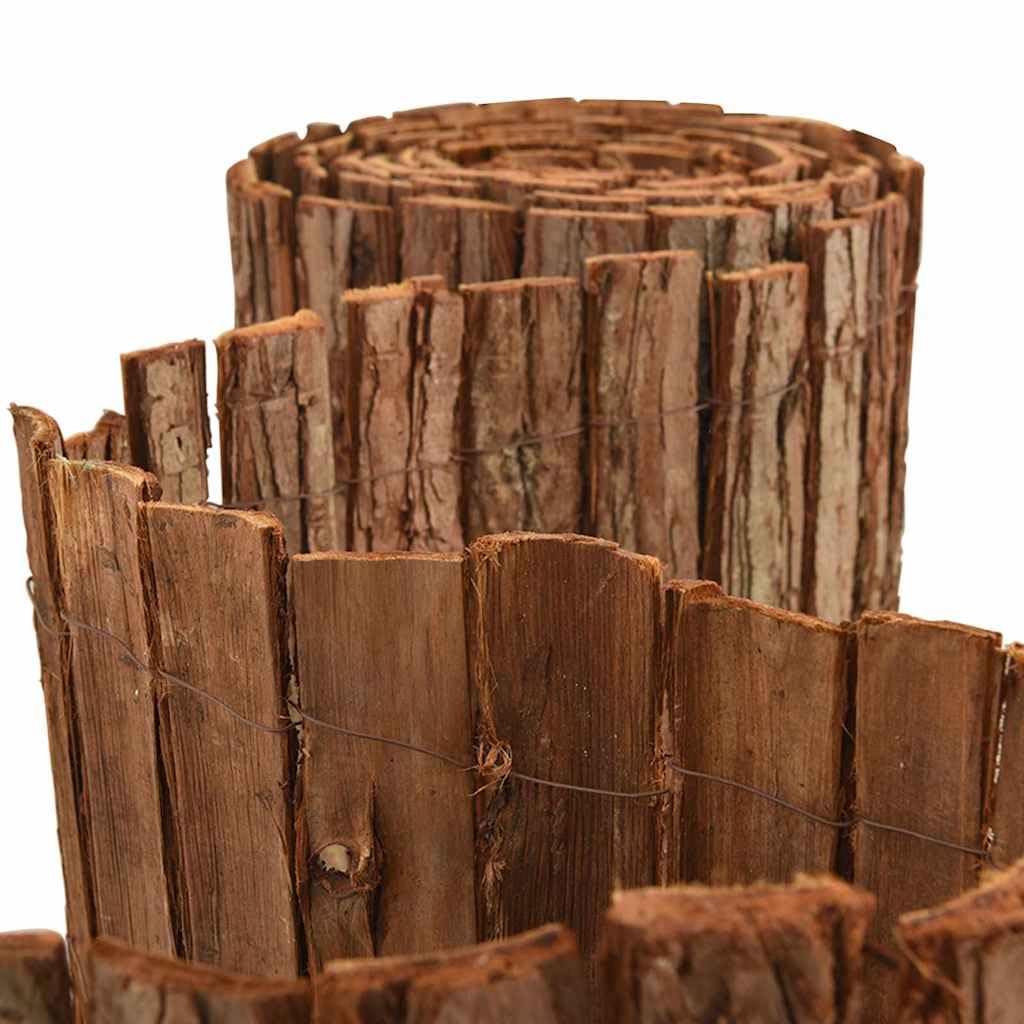 Solivagant Valla de Corteza Marrón 400 x 125cm Corteza,Marrón,12.35kg