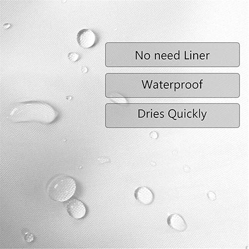 Miniatura 7 de Cortina de ducha rosa, bonitas cortinas de ducha de flamenco, cortinas de baño bohemias de arte moderno, juego de accesorios de baño rosa, 71 x 71