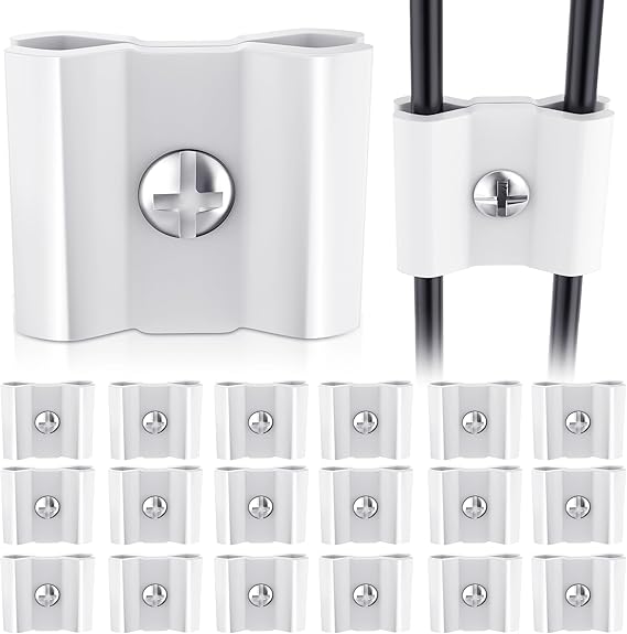 Tcevily Gridwall Joining Clips White Wire Grid Panel