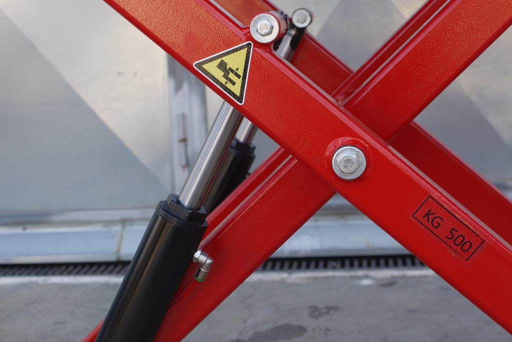 CATOCCIMACCHINE Sollevatore Ponte Moto Doppio PISTONE 500 kg Professionale Made in Italy