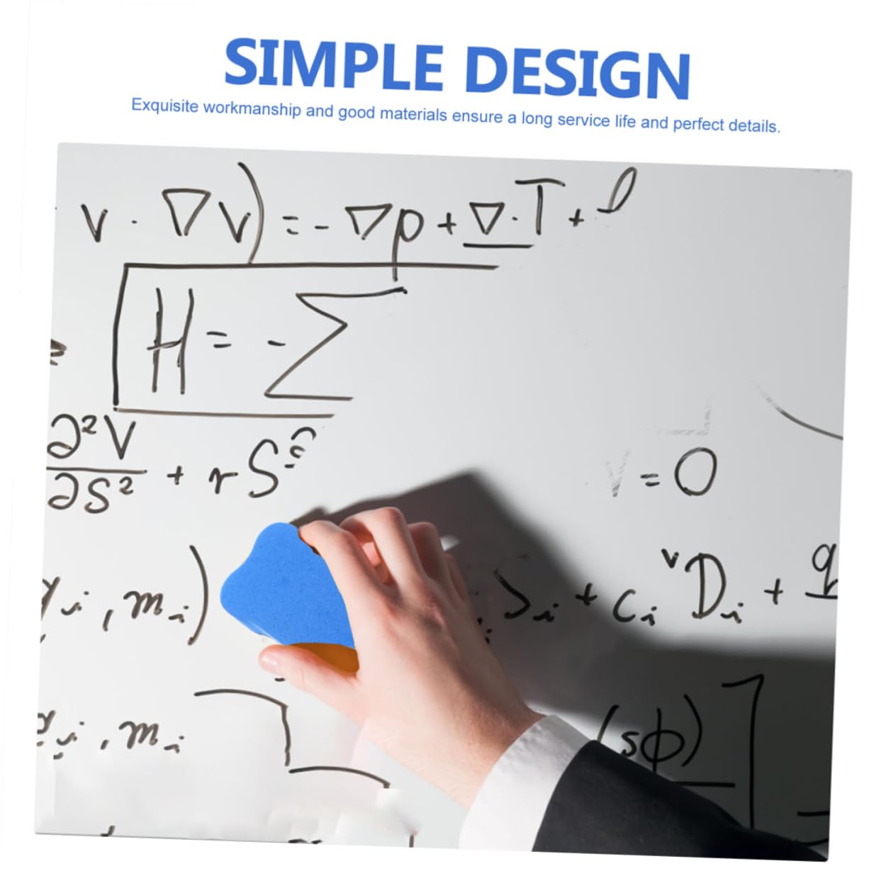 BUTIFULSIC Eva Erasers Set 24pcs Whiteboard Erasers Handheld Dry Erase Portable Whiteboard Accessories