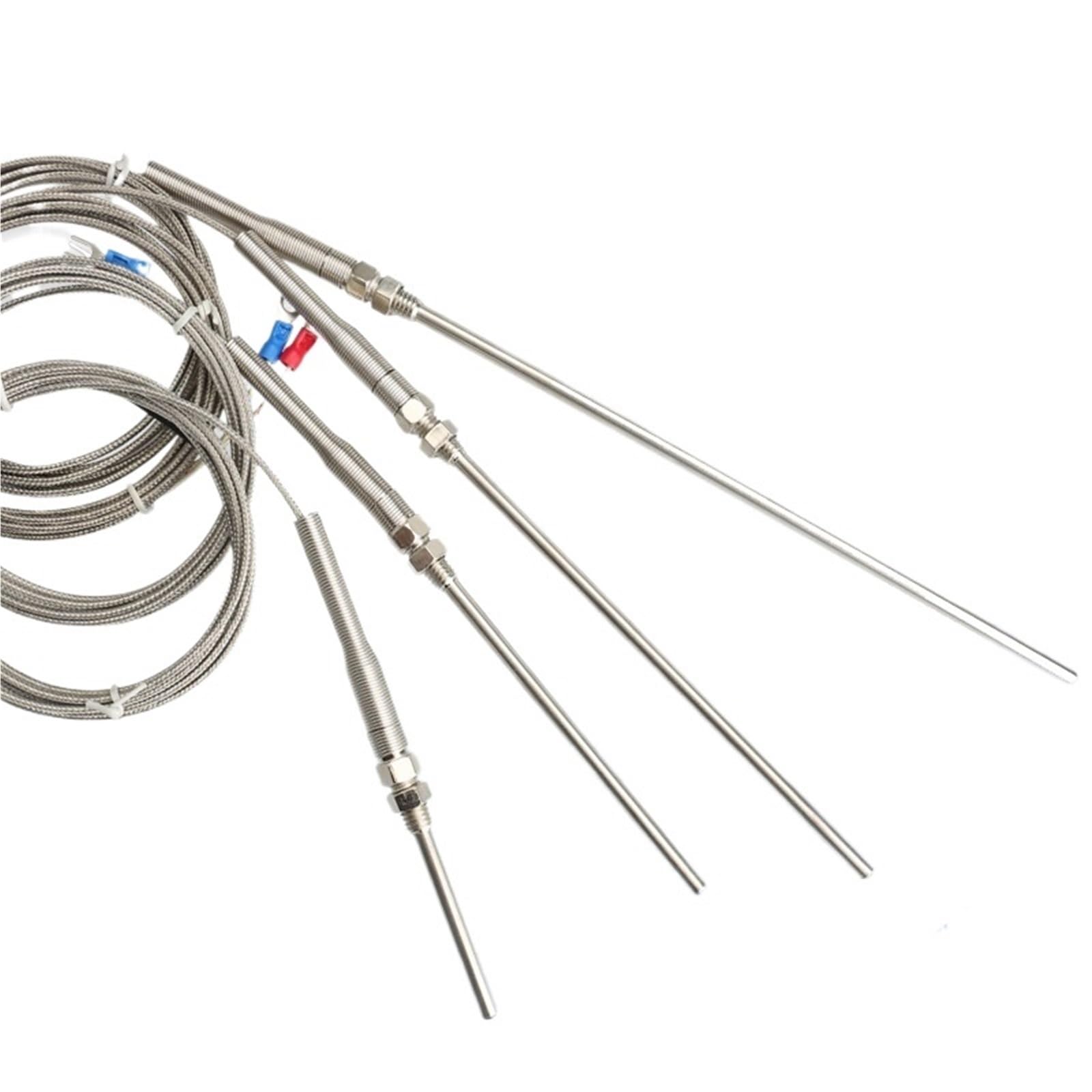 Capteur de température RTD KJ PT100 400-800degrés, sonde M5, thermocouple thermique, capteur industriel, 1pièce(Pt100,150mm)