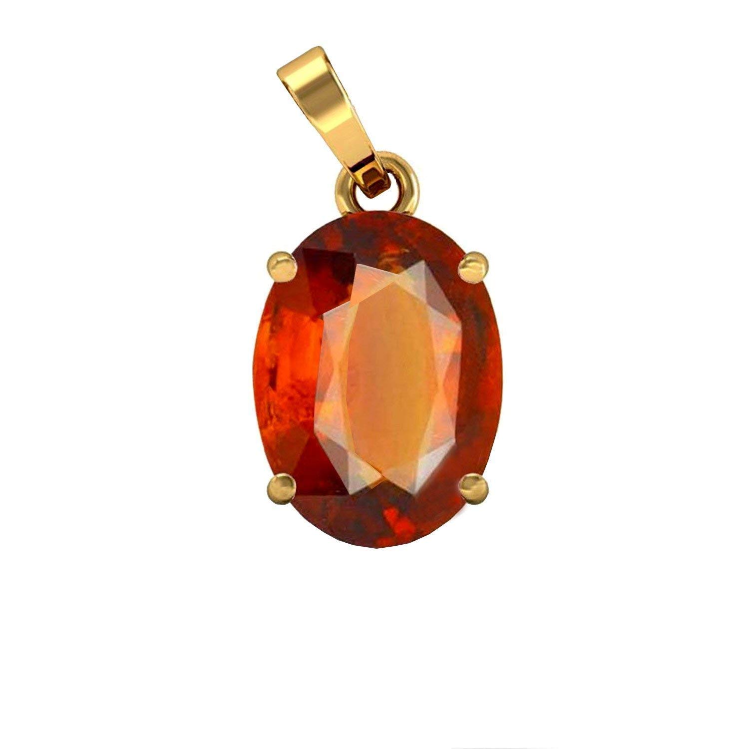 LMDPRAJAPATIS Certified Unheated Untreatet 6.25 Ratti 5.55 Carat A+ Quality Natural Hessonite Garnet Gomed Pendant For Womens and Mens (B07MC8KWNQ) Amazon Price History, Amazon Price Tracker