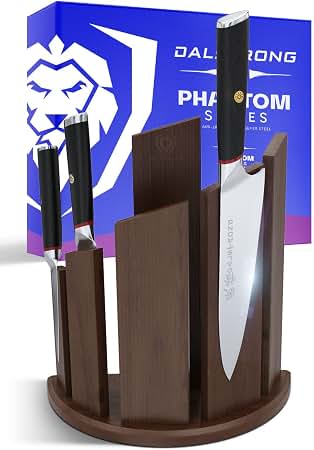 Amazon.com: Dalstrong Knife Block Set -6pc- Magnetic Knife Stand