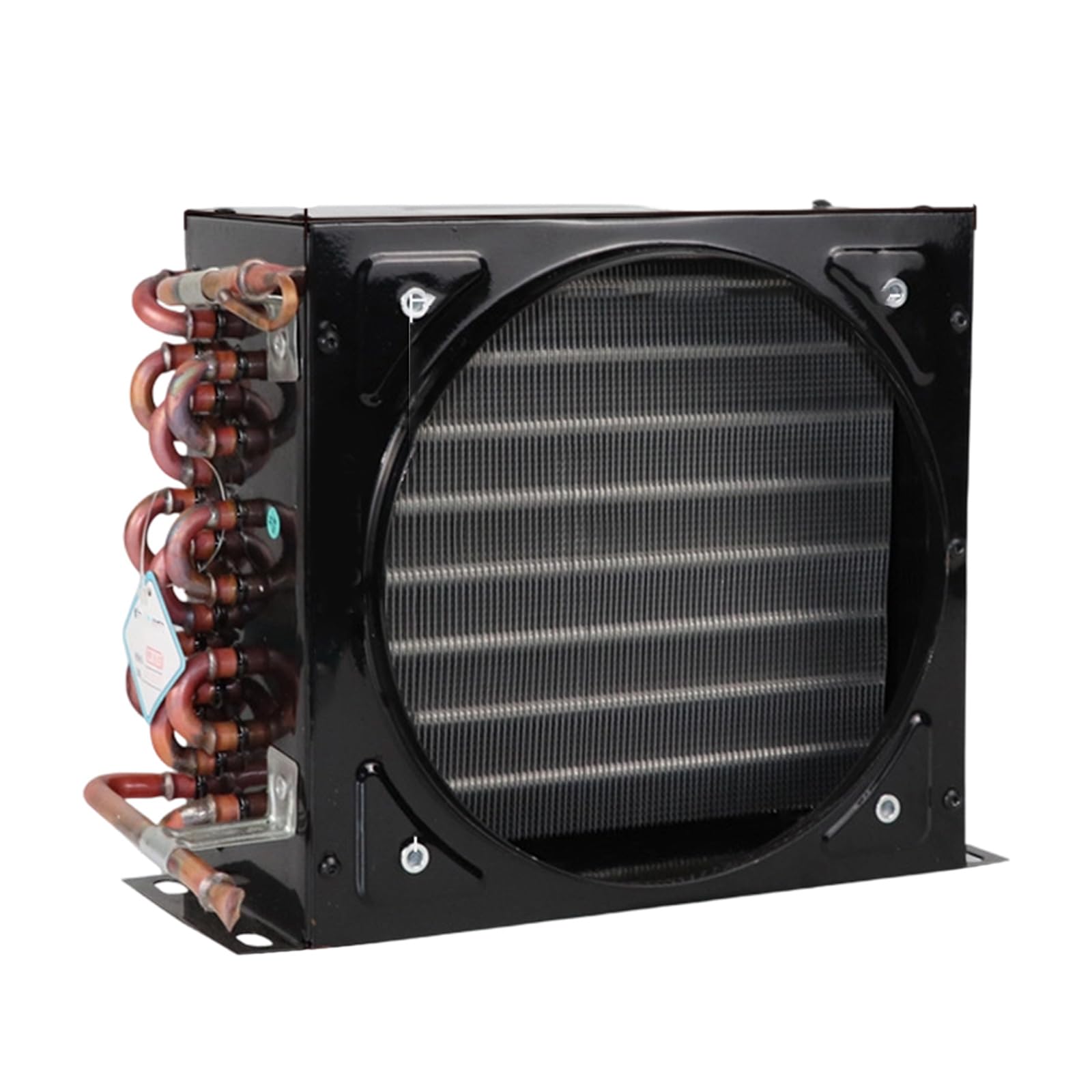 Condensateur de réfrigérateur silencieux, équipement de compresseur industriel, serpent de refroidissement, refroidisseur refroidi par air, ventilateur de condensateur de congélation en