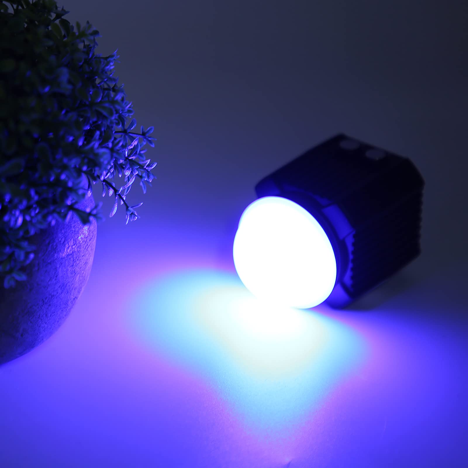 Lampe à LED sous-Marine, Lampe de plongée étanche 60M avec clé de câble de Charge USB à Tube Lumineux pour la Photographie sous-Marine
