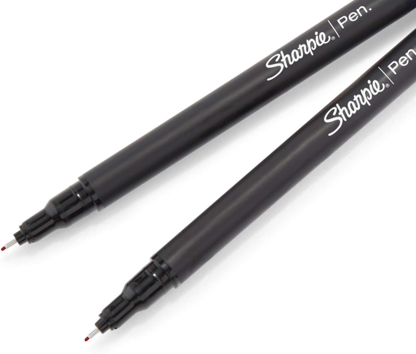 Sharpie 1742664 Pens, Fine Point, Blue, 12-Count : Everything Else