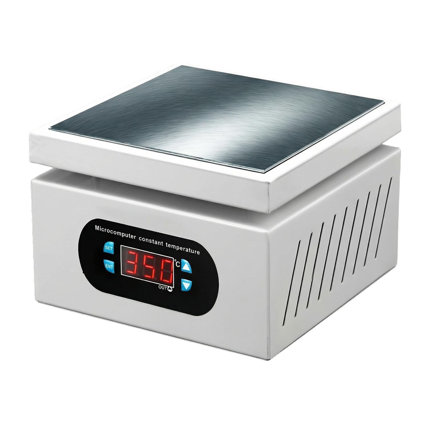 PCB Heizstation, 500W Lötstation Heizplatte 150x150mm, Elektrische Heizplatte Vorheizstation 400℃ Einstellbar, Digitale LCD Mikrocomputer Rework Heater Lab für Komponentenerwärmung, SMD Reengineering