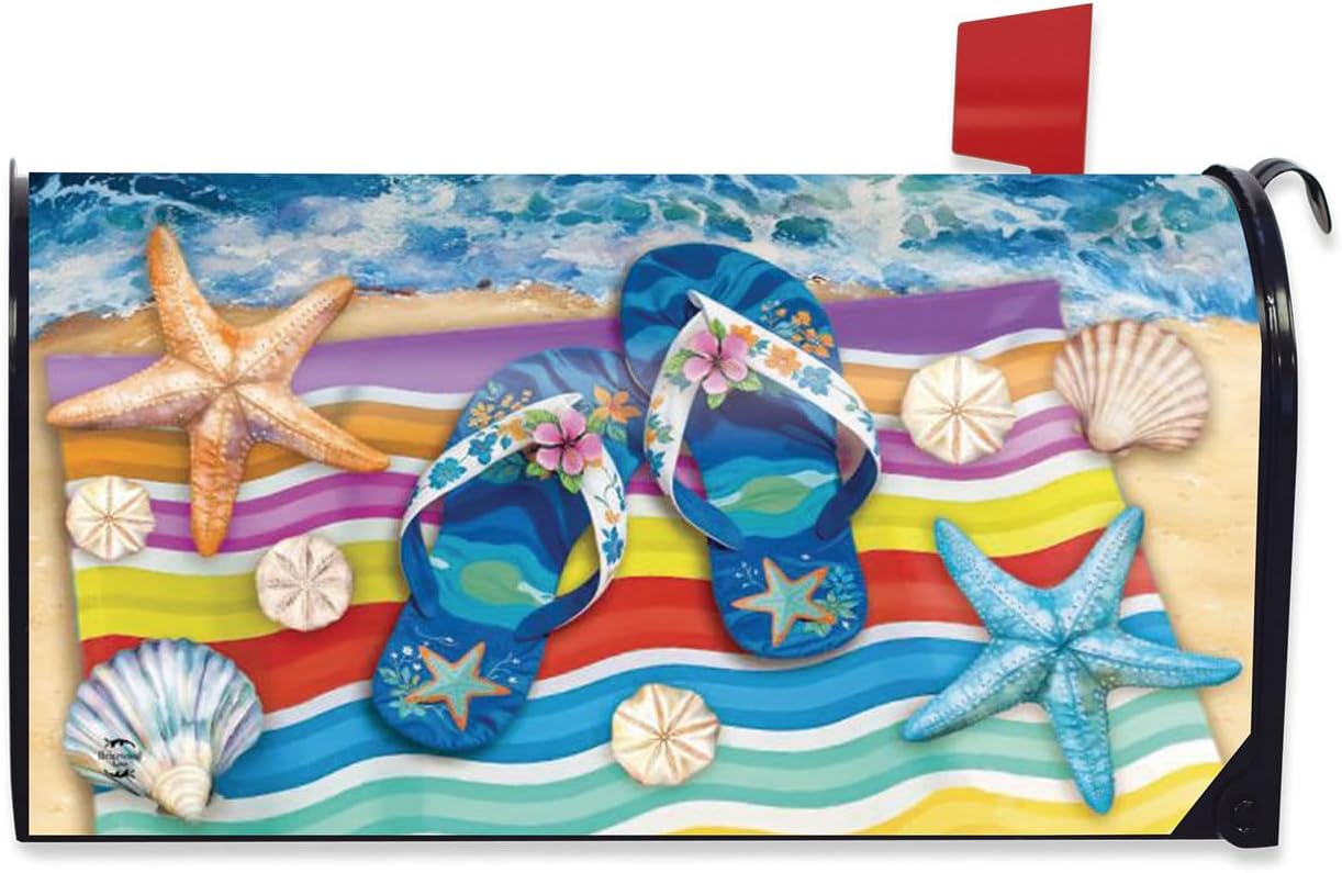 Briarwood Lane Flip Flop Haven Mailbox Cover