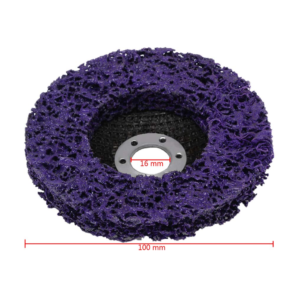 125mm Poly Strip Disc Abrasive Wheel Paint Rust Re... - Grandado