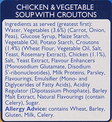 Image of Batchelors Cup a Soup, Chicken and Vegetables with Croutons, 110g