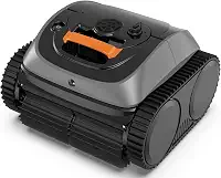 WYBOT Aspirador De Pó Robótico C1 Para Piscinas Enterradas, Limpador Sem Fio Com Autonomia 150 Minutos Até M², Limpeza Paredes E Linhas Água, Navegação Inteligente 4 Em 1, Suporte Aplicativo