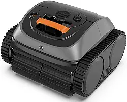 WYBOT Aspirador De Pó Robótico C1 Para Piscinas Enterradas, Limpador Sem Fio Com Autonomia 150 Minutos Até M², Limpeza Paredes E Linhas Água, Navegação Inteligente 4 Em 1, Suporte Aplicativo