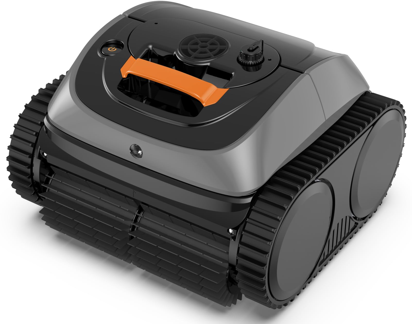 WYBOT C1 Robotic Pool Vacuum for Inground Pools, 150min Runtime Cordless Pool Cleaner, 4-in-1 Wall & Waterline Cleaning Up to 1,614Sq.ft, Smart Navigation, App Support (Black&Green)