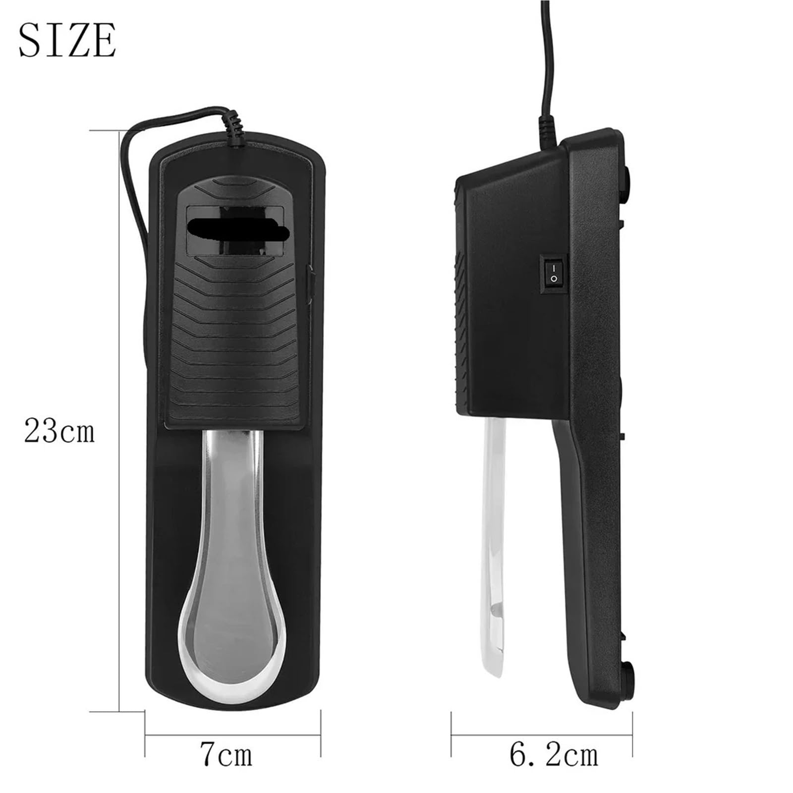 Sostenere pedale Pedale di sostegno | Accessori for pianoforti, tastiere MIDI, organo elettronico compatibile con spina da 6,35 mm