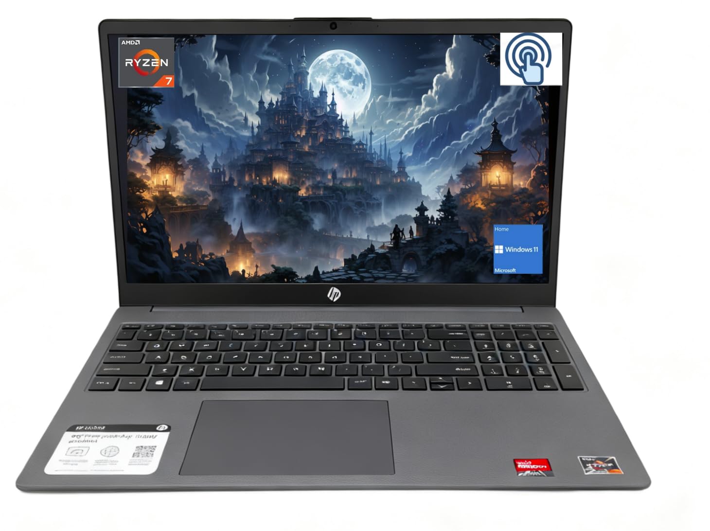 Amazon.com: HP 15.6 inch Business Laptop, FHD Touchscreen Display
