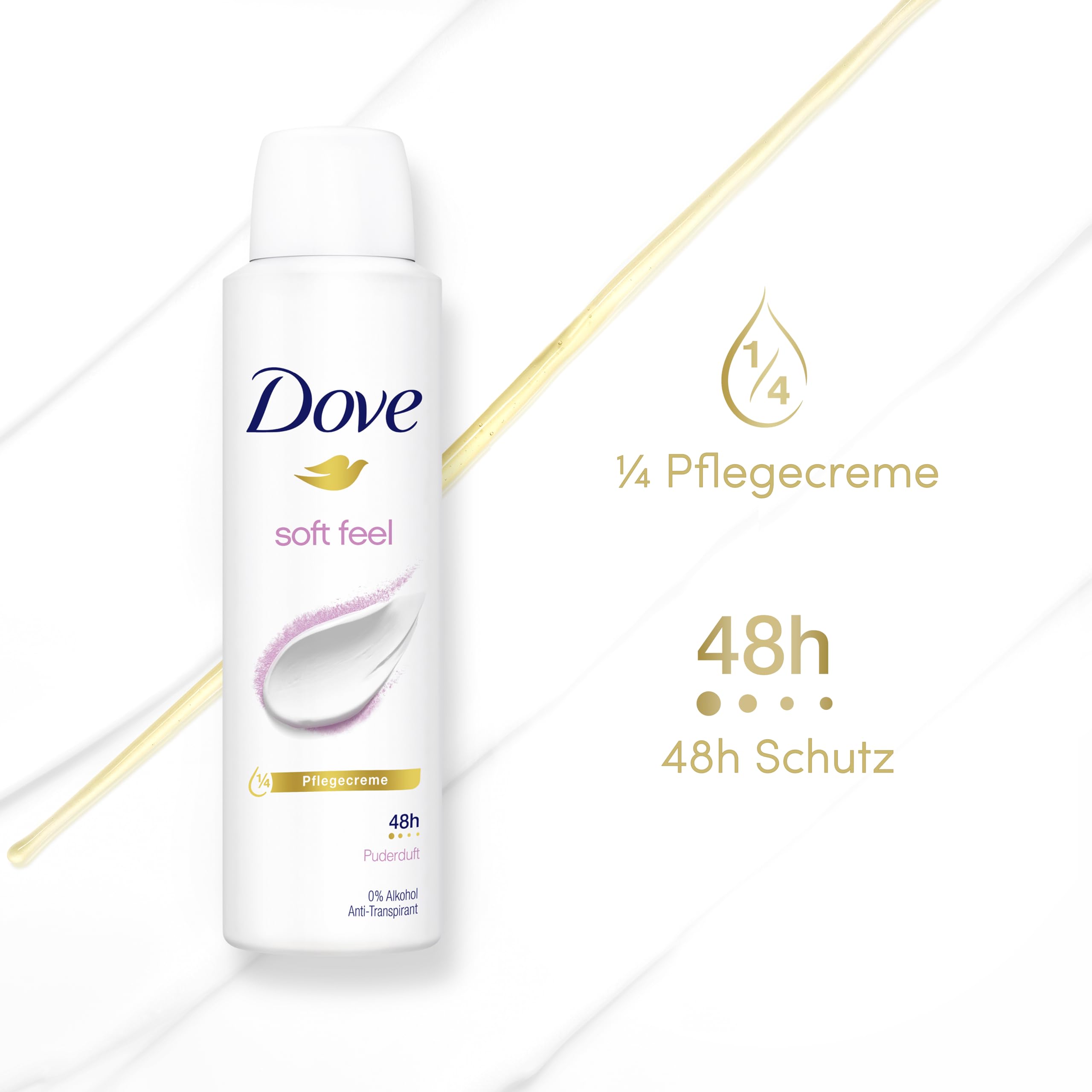 Dove Soft Feel Antyperspirant 6 x 150 ml