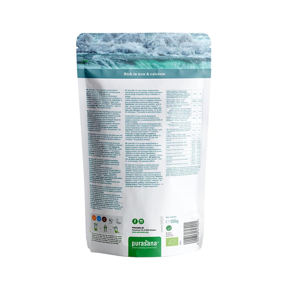 Purasana Total Detox Super Mix 2.0 250GR