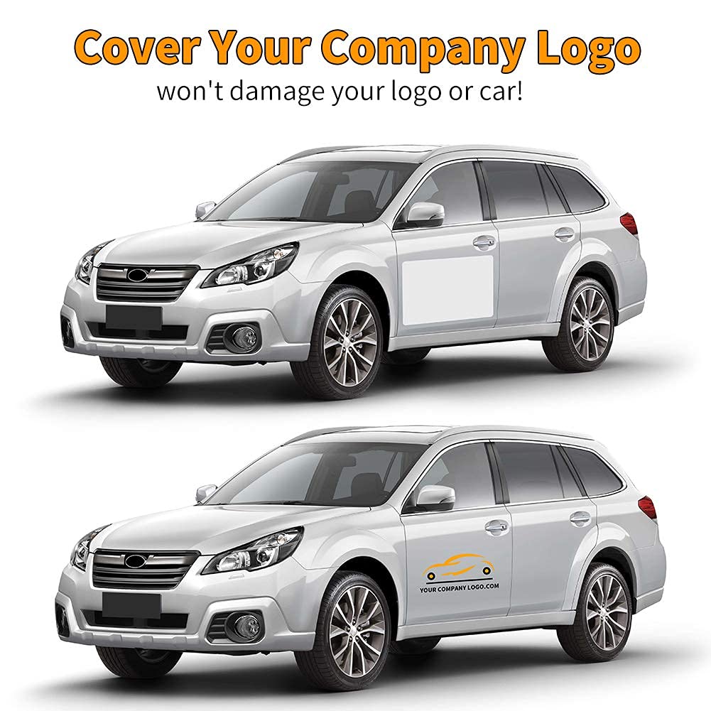 2 Pack Blank with 50 mils, Prevent Car Scratches & Dents