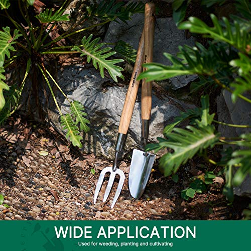 Stainless Steel Border Hand Trowel, Long Handled Garden Shovel, For Digging Transplanting And Weeding #TOP5