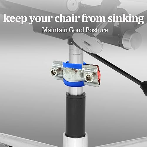 Miniatura 4 de Juego de 3 sillas de oficina Fix Sinking, protector de silla de oficina para dejar de hundirse, kit de ahorro de silla de acero inoxidable sólido de
