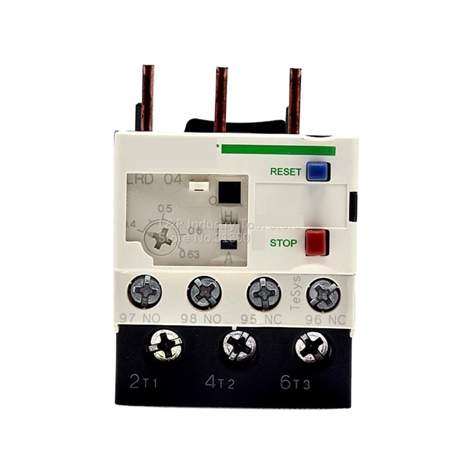 PWANUIGTE TeSys LR-D04C contactor LRD04C 0.4-0.63A Adjustable Thermal Overload Relay