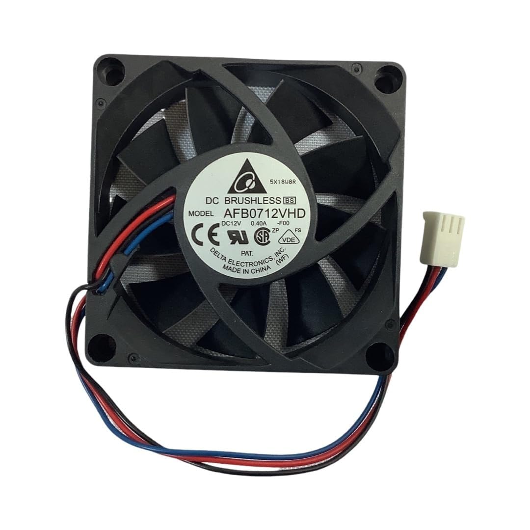 Lighting Hub Delta AFB0712VHD Axial Fan 12V-0.40A DC Brushless Air Cooling Fan 5000 RPM 70 * 70 * 20mm 4-Wire-image-45
