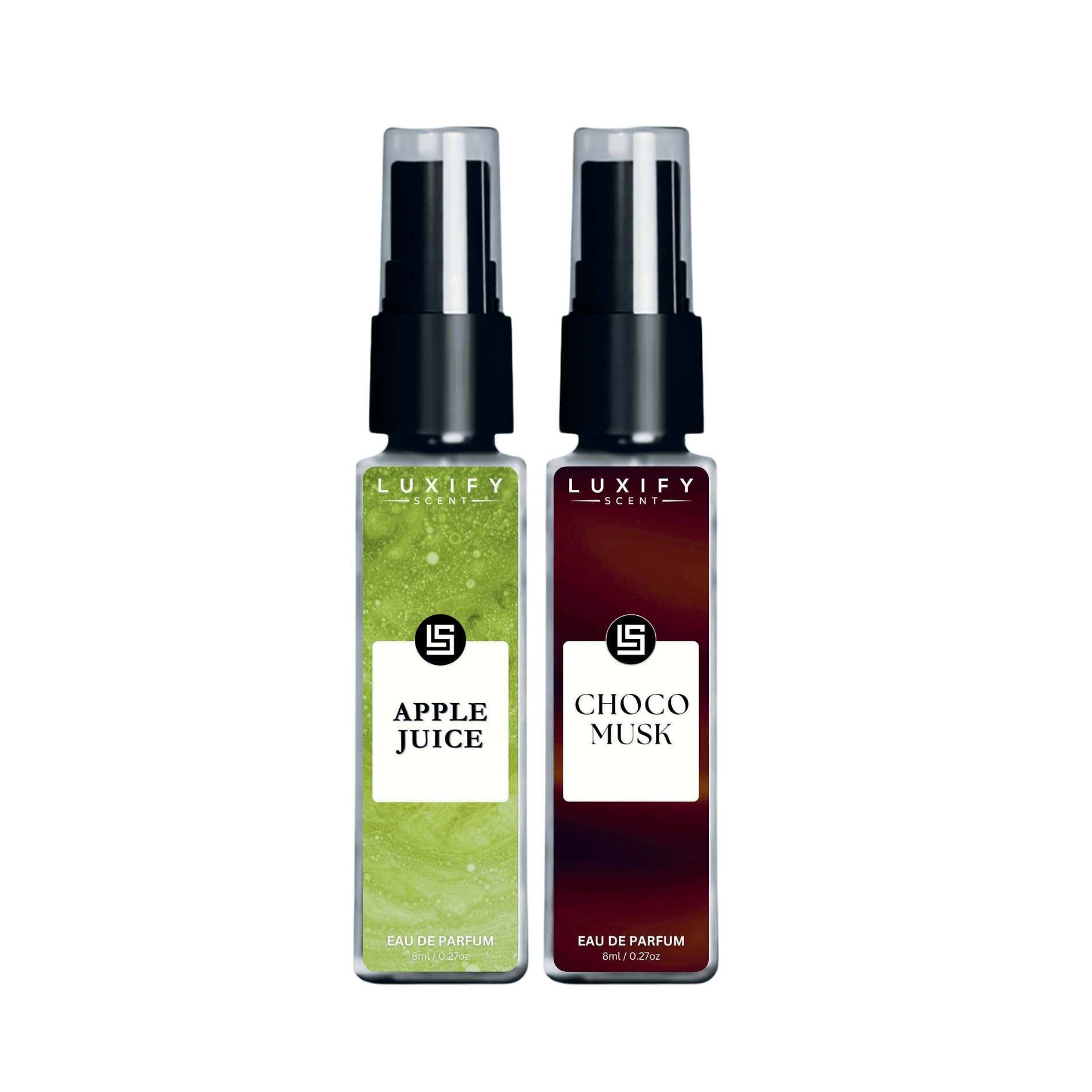 Apple Juice & Choco Musk Eau De Parfum | Long-Lasting Fragrance | Scent for All Occasions, Travel Friendly Mini Perfume