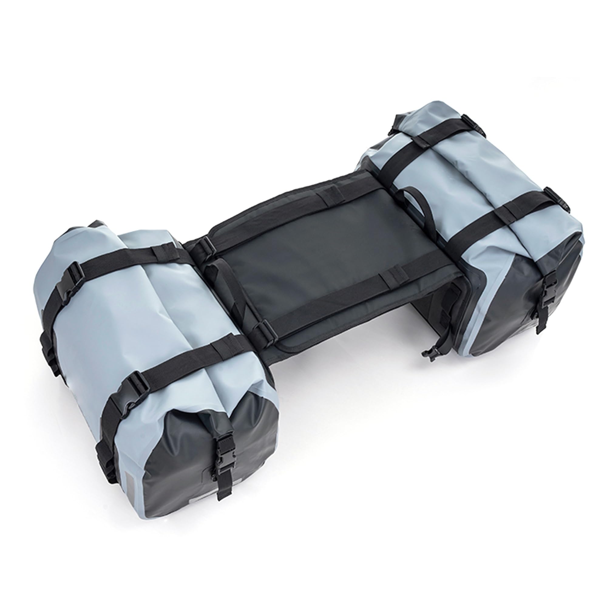 Borsa multifunzionale Accessori Moto Borse Laterali Impermeabili Da Viaggio Borsa Coda(Grey)
