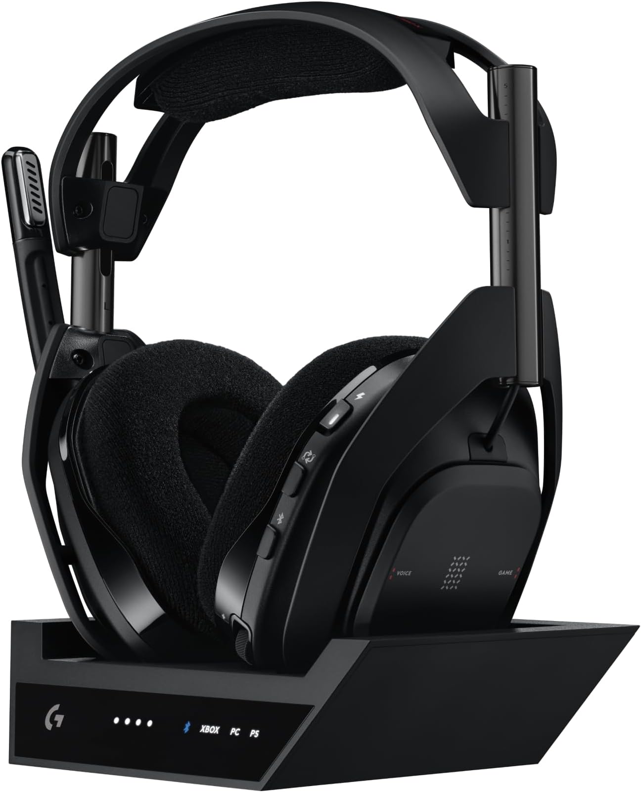 Astro A50 X Lightspeed Wireless Gaming Headset + Base Station, PRO-G Graphene, PLAYSYNC Across Xbox Series X|S + PS5 + PC/Mac, Bluetooth, HDMI 2.1 Passthru - Black