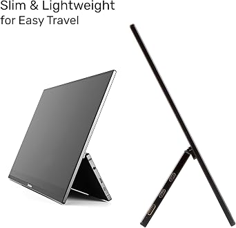 SideTrak Solo Pro 15.8 Touchscreen Portable Monitor for Laptop | FHD LED IPS Dual Display, 10-Point Touch, USB-C & HDMI Laptop Screen Extender for Mac, PC, Chrome, HDR (Touchscreen)